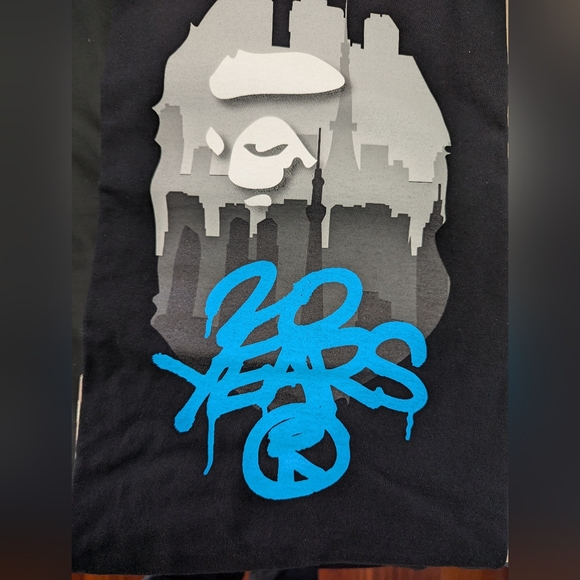 Bathing Ape BAPE 20th anniversary Stash colab box signed size M authentic RARE - Picture 1 of 5